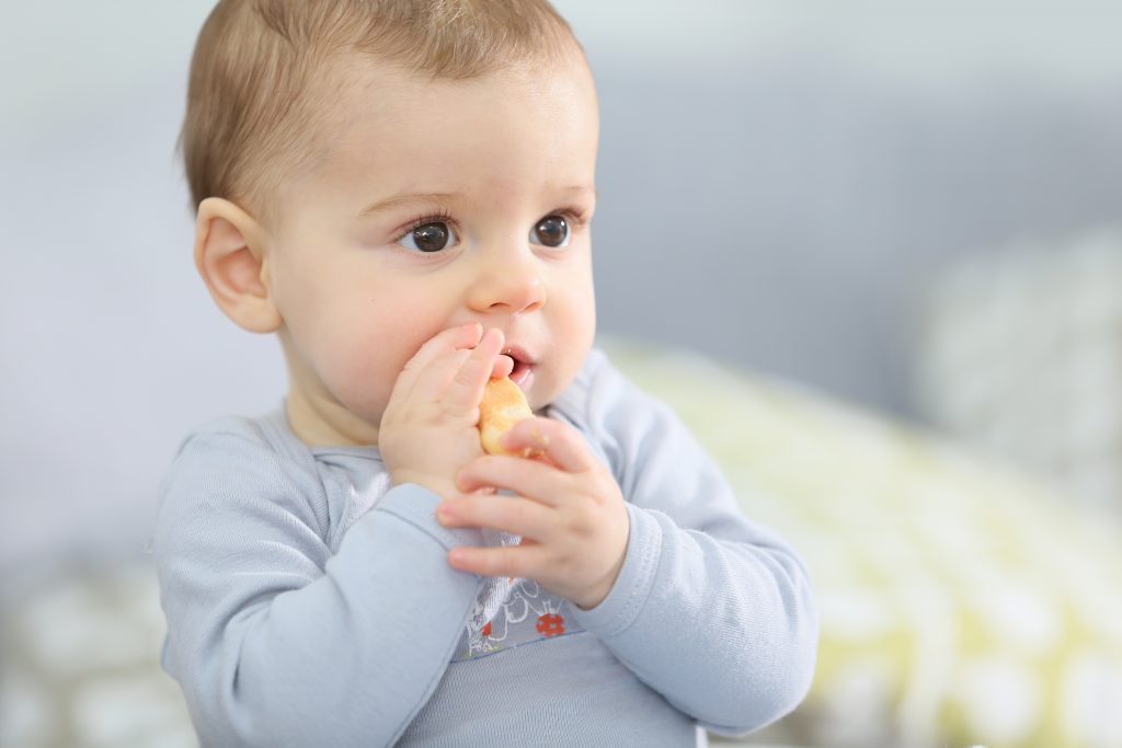 Les biscuits sont idéals pour le goûter de bébé