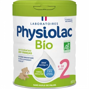 PHYSIOLAC Lait infantile Bio 2ème âge