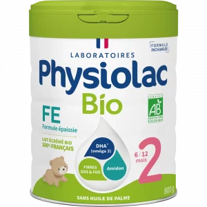 PHYSIOLAC Lait infantile Bio épaissi 2ème âge